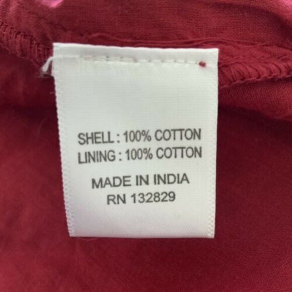 Lovers + Friends Naya Off The Shoulder Jumpsuit One Piece Deep Red M - Picture 9 of 12